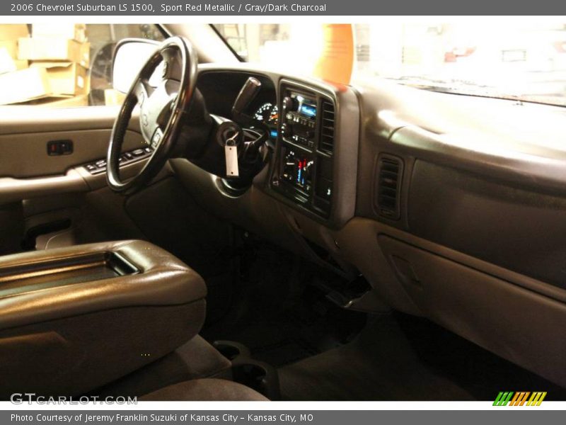 Sport Red Metallic / Gray/Dark Charcoal 2006 Chevrolet Suburban LS 1500
