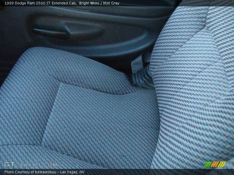 Bright White / Mist Gray 1999 Dodge Ram 2500 ST Extended Cab