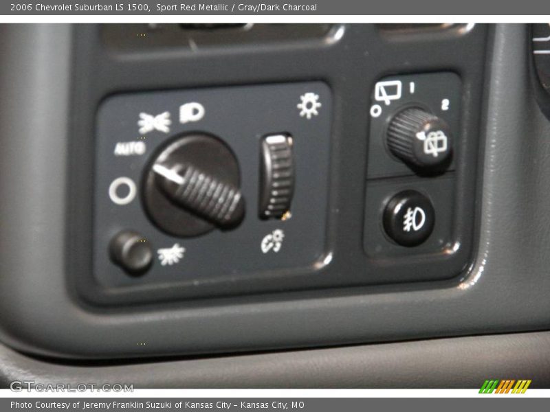 Sport Red Metallic / Gray/Dark Charcoal 2006 Chevrolet Suburban LS 1500