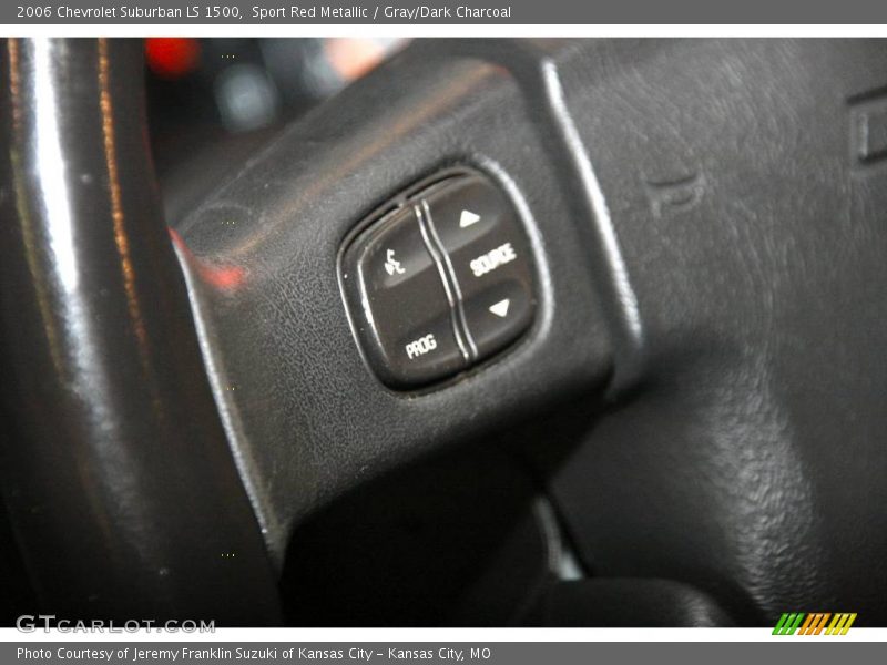 Sport Red Metallic / Gray/Dark Charcoal 2006 Chevrolet Suburban LS 1500