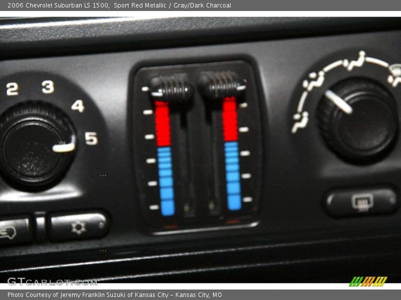 Sport Red Metallic / Gray/Dark Charcoal 2006 Chevrolet Suburban LS 1500