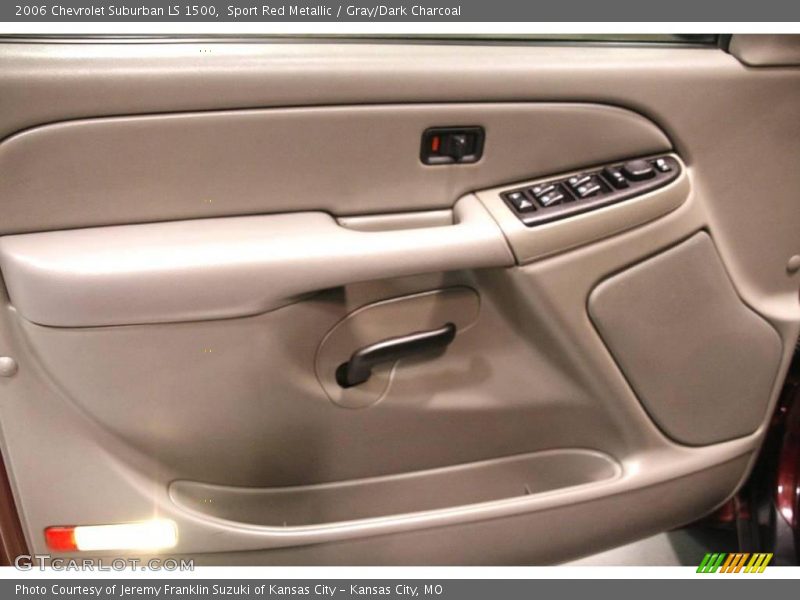 Sport Red Metallic / Gray/Dark Charcoal 2006 Chevrolet Suburban LS 1500