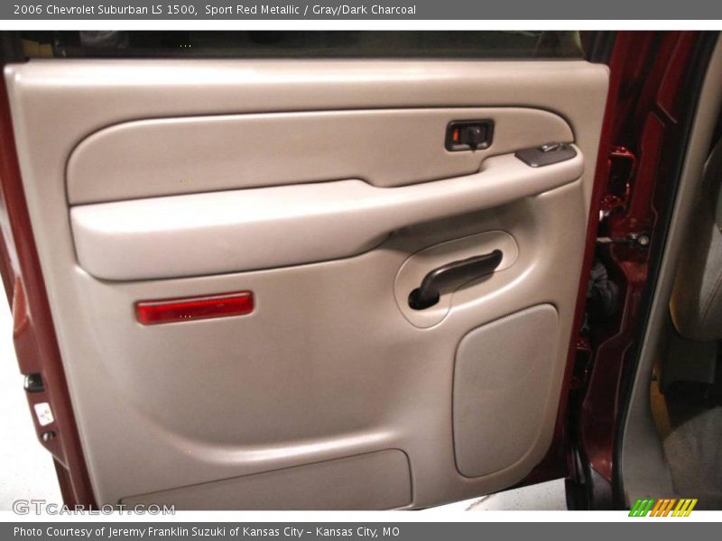 Sport Red Metallic / Gray/Dark Charcoal 2006 Chevrolet Suburban LS 1500