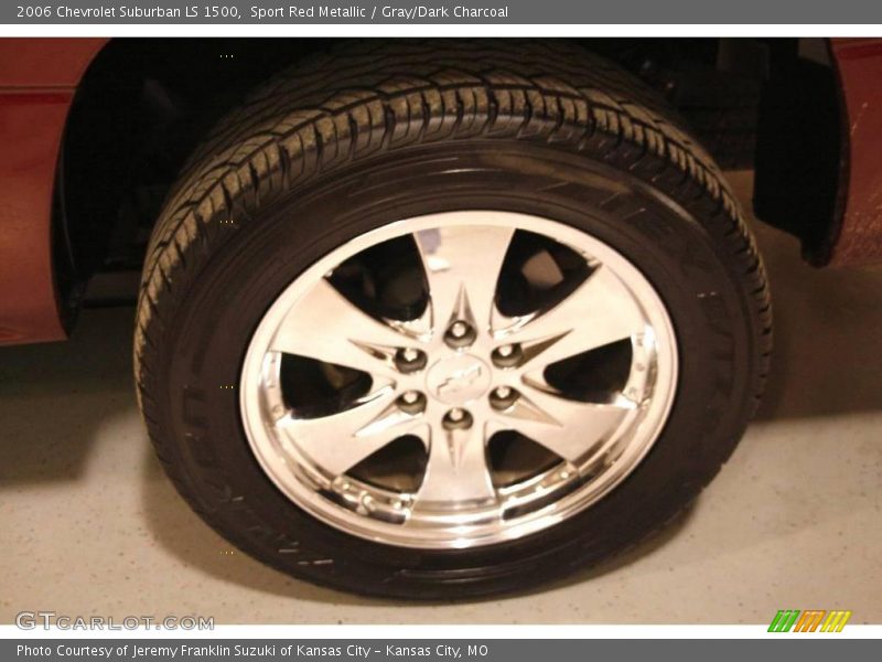 Sport Red Metallic / Gray/Dark Charcoal 2006 Chevrolet Suburban LS 1500