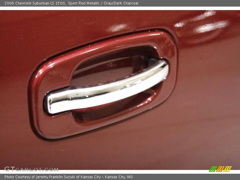 Sport Red Metallic / Gray/Dark Charcoal 2006 Chevrolet Suburban LS 1500