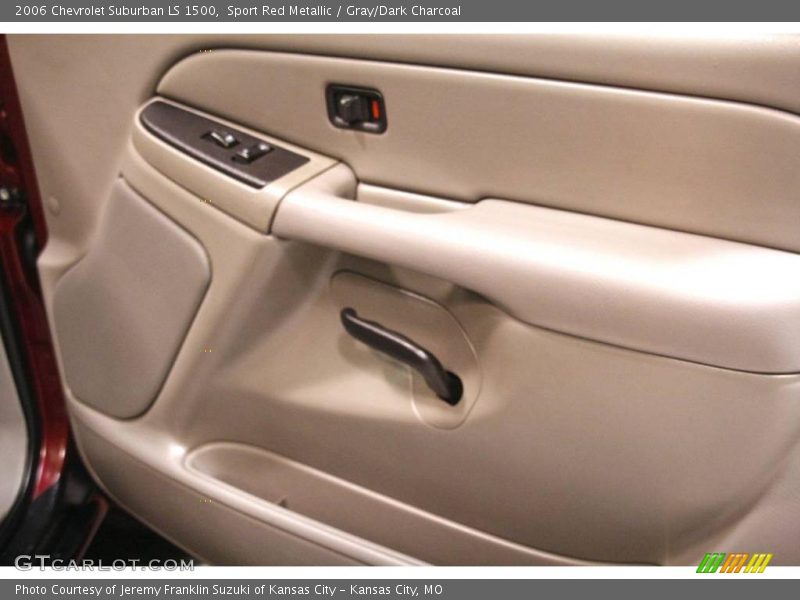 Sport Red Metallic / Gray/Dark Charcoal 2006 Chevrolet Suburban LS 1500
