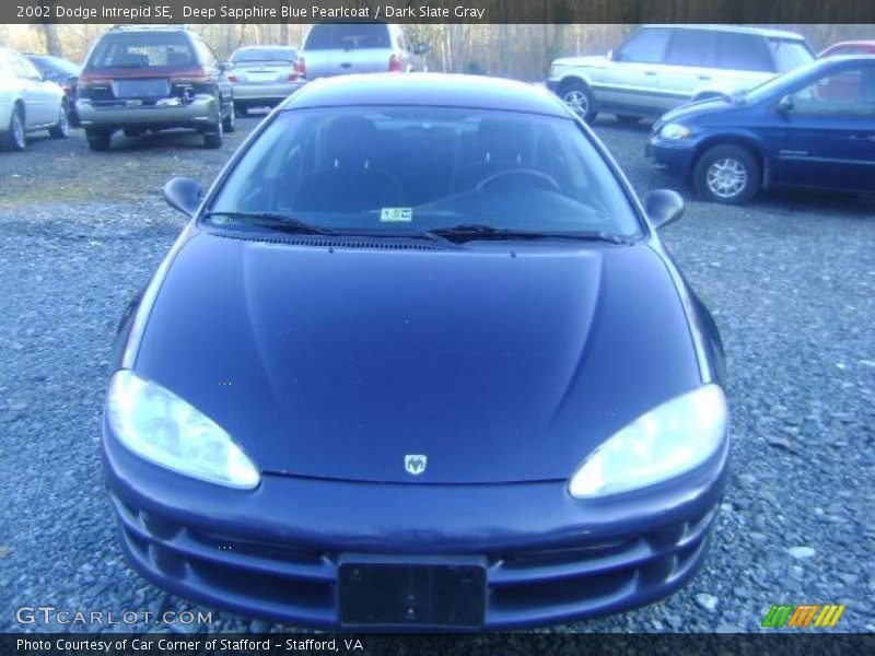 Deep Sapphire Blue Pearlcoat / Dark Slate Gray 2002 Dodge Intrepid SE