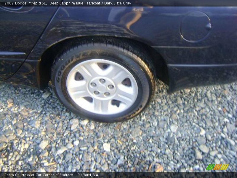 Deep Sapphire Blue Pearlcoat / Dark Slate Gray 2002 Dodge Intrepid SE