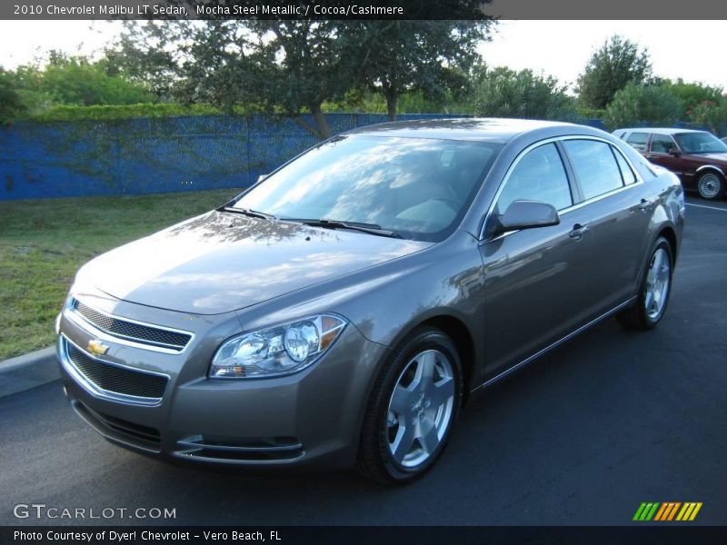 Mocha Steel Metallic / Cocoa/Cashmere 2010 Chevrolet Malibu LT Sedan