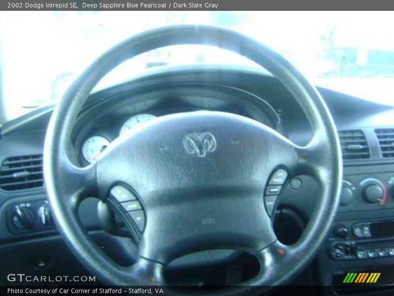 Deep Sapphire Blue Pearlcoat / Dark Slate Gray 2002 Dodge Intrepid SE
