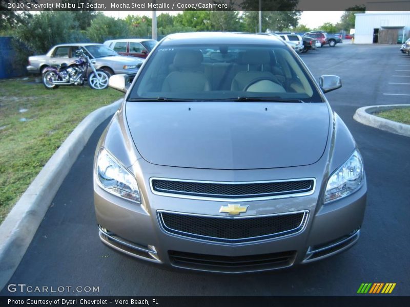 Mocha Steel Metallic / Cocoa/Cashmere 2010 Chevrolet Malibu LT Sedan