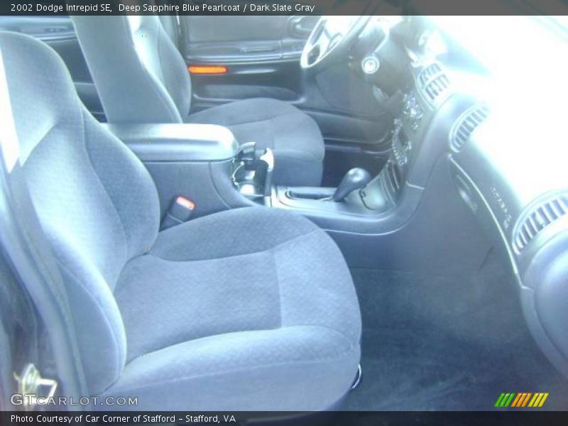 Deep Sapphire Blue Pearlcoat / Dark Slate Gray 2002 Dodge Intrepid SE