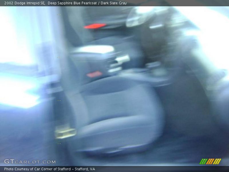 Deep Sapphire Blue Pearlcoat / Dark Slate Gray 2002 Dodge Intrepid SE
