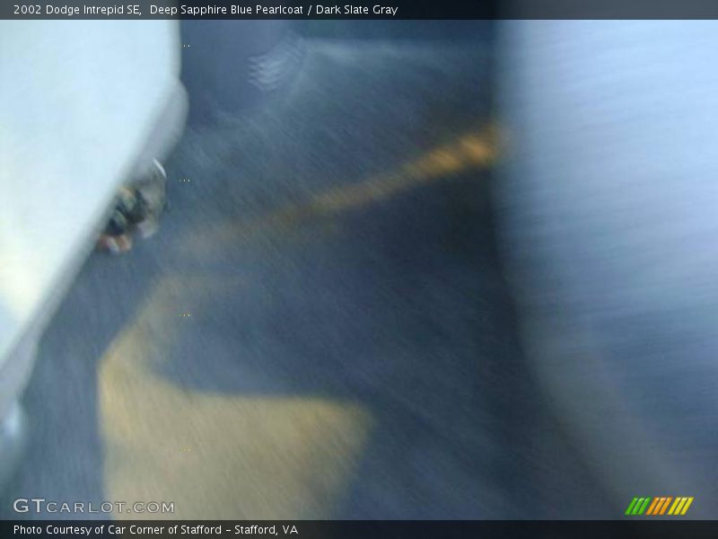Deep Sapphire Blue Pearlcoat / Dark Slate Gray 2002 Dodge Intrepid SE