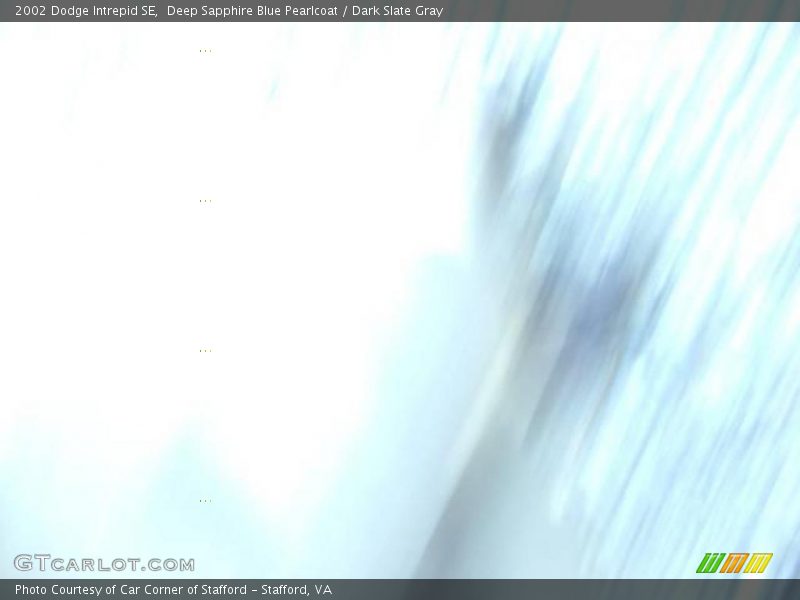 Deep Sapphire Blue Pearlcoat / Dark Slate Gray 2002 Dodge Intrepid SE
