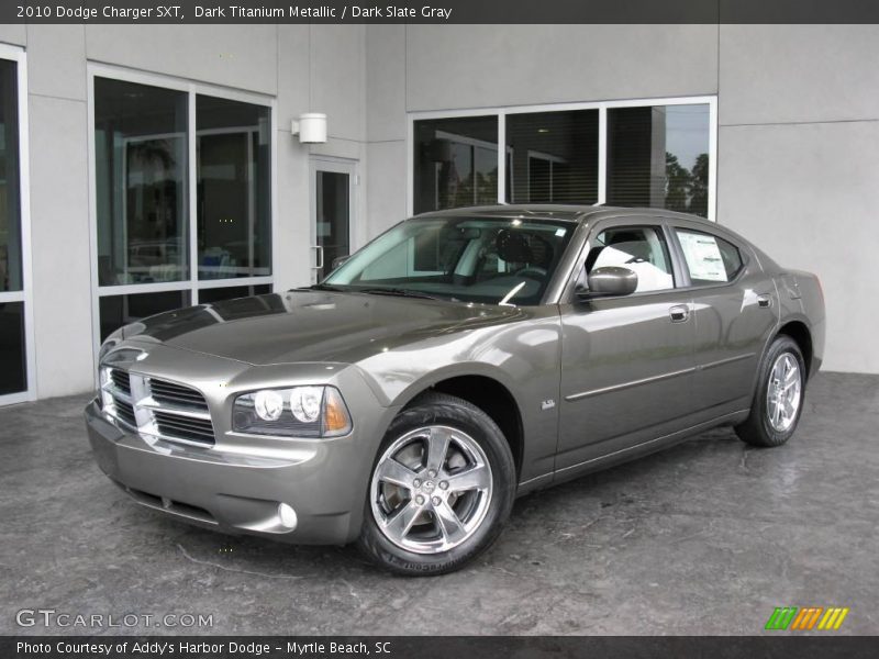 Dark Titanium Metallic / Dark Slate Gray 2010 Dodge Charger SXT
