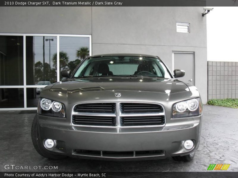 Dark Titanium Metallic / Dark Slate Gray 2010 Dodge Charger SXT