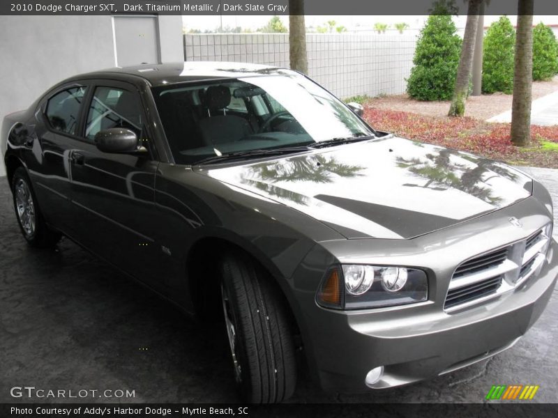 Dark Titanium Metallic / Dark Slate Gray 2010 Dodge Charger SXT
