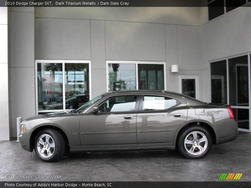 Dark Titanium Metallic / Dark Slate Gray 2010 Dodge Charger SXT