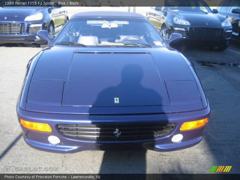 Blue / Black 1998 Ferrari F355 F1 Spider