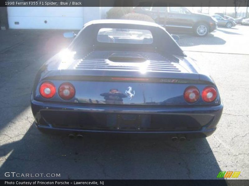 Blue / Black 1998 Ferrari F355 F1 Spider