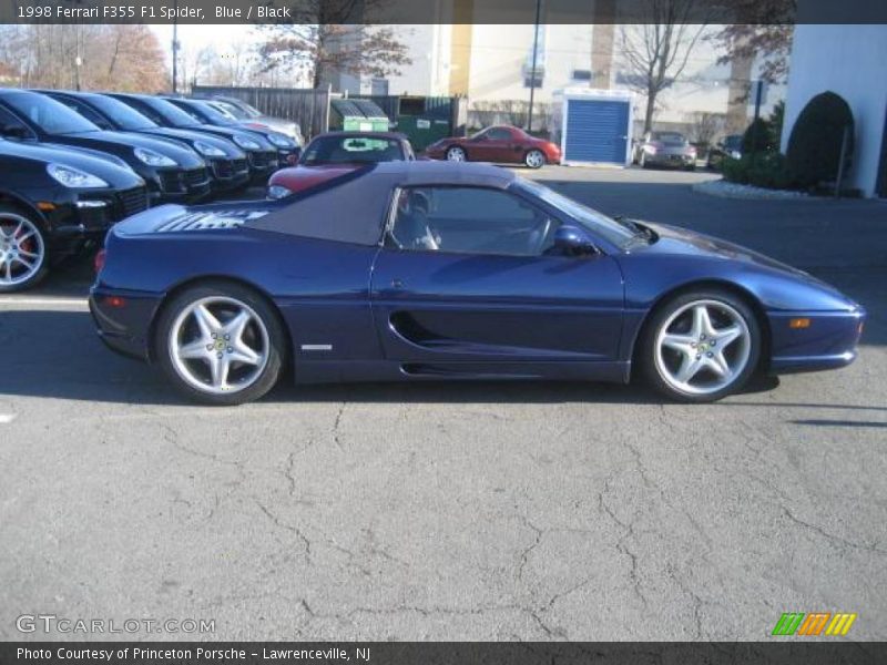 Blue / Black 1998 Ferrari F355 F1 Spider