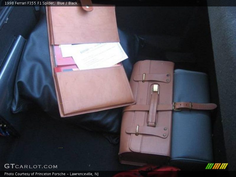 Blue / Black 1998 Ferrari F355 F1 Spider