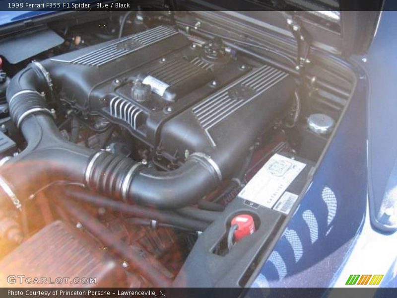 Blue / Black 1998 Ferrari F355 F1 Spider