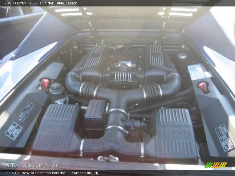 Blue / Black 1998 Ferrari F355 F1 Spider