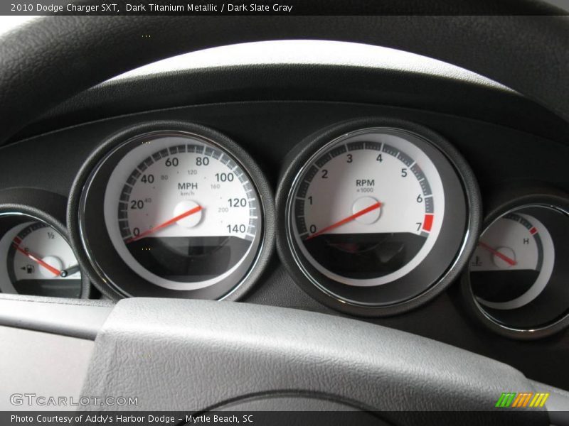 Dark Titanium Metallic / Dark Slate Gray 2010 Dodge Charger SXT
