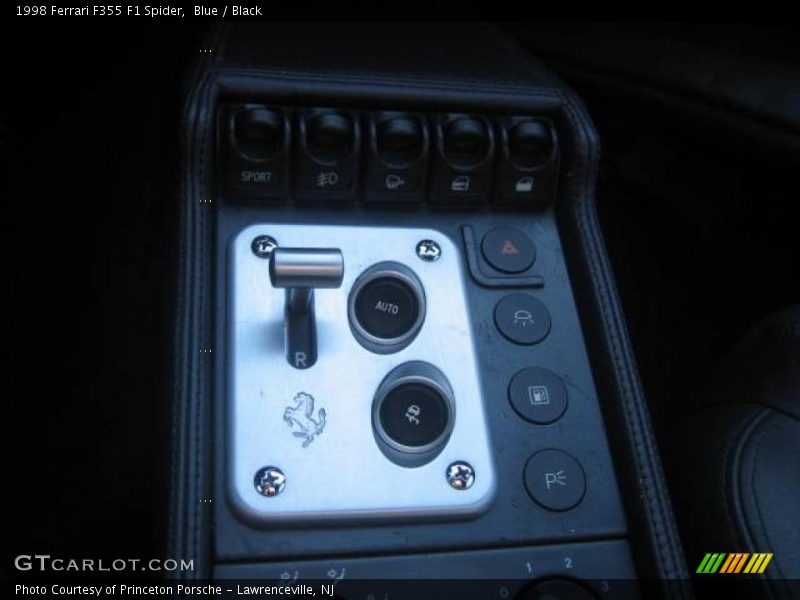 Blue / Black 1998 Ferrari F355 F1 Spider