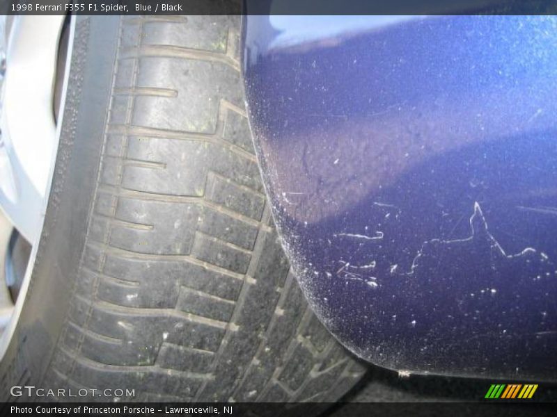Blue / Black 1998 Ferrari F355 F1 Spider