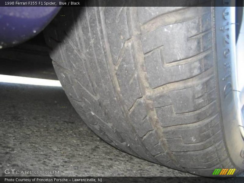 Blue / Black 1998 Ferrari F355 F1 Spider