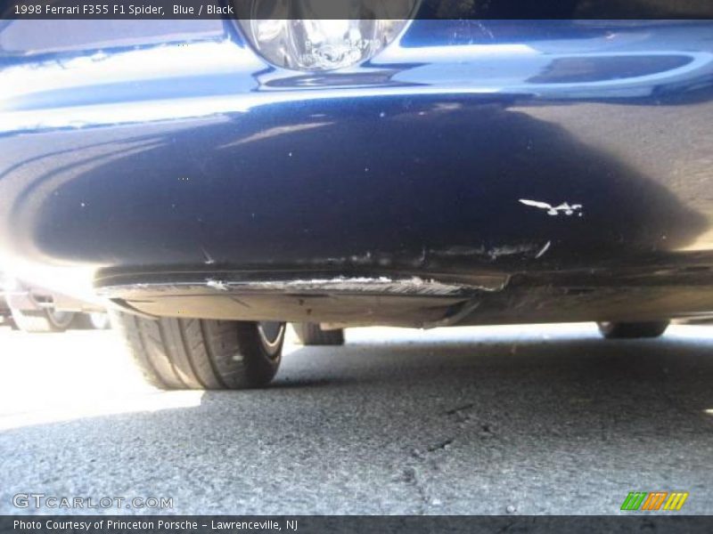 Blue / Black 1998 Ferrari F355 F1 Spider