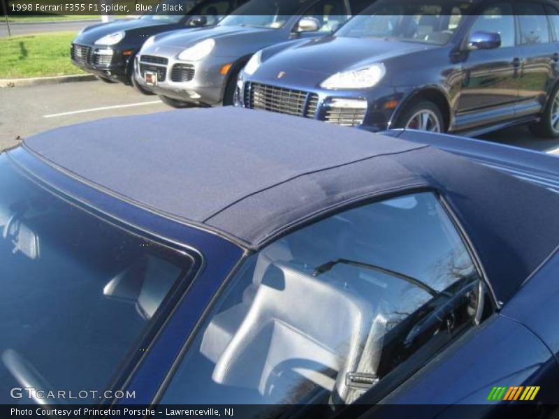Blue / Black 1998 Ferrari F355 F1 Spider