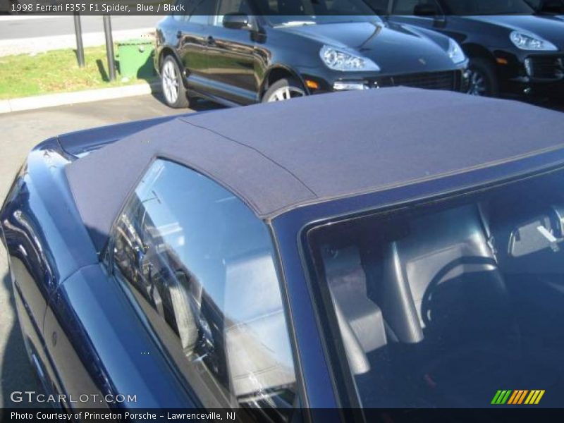 Blue / Black 1998 Ferrari F355 F1 Spider