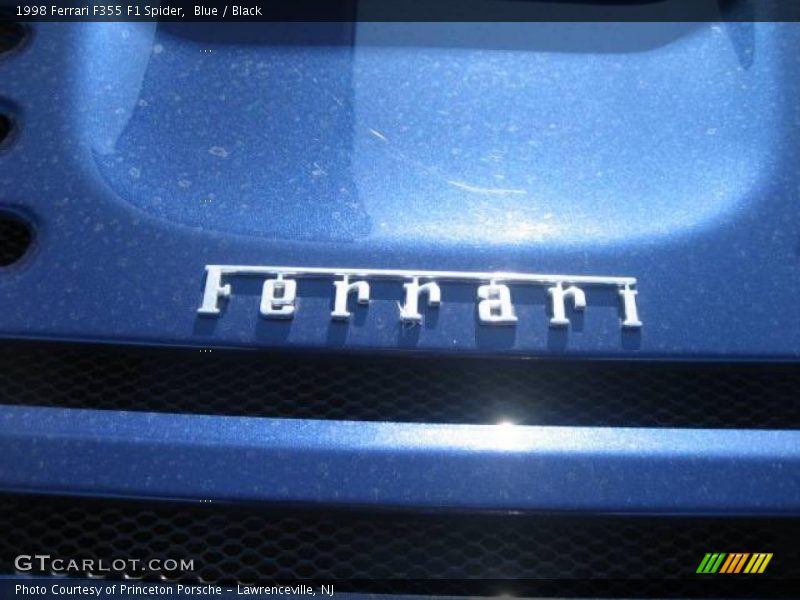 Blue / Black 1998 Ferrari F355 F1 Spider