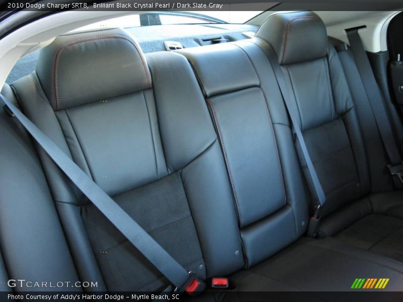 Brilliant Black Crystal Pearl / Dark Slate Gray 2010 Dodge Charger SRT8