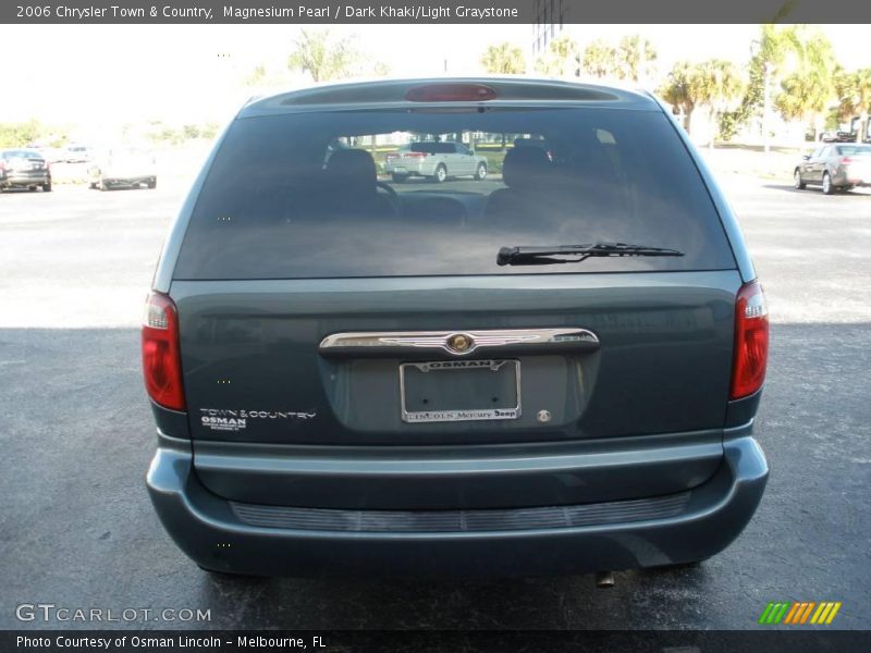 Magnesium Pearl / Dark Khaki/Light Graystone 2006 Chrysler Town & Country