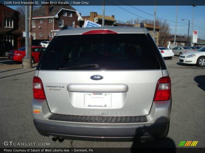 Silver Birch Metallic / Shale Grey 2006 Ford Freestyle SE