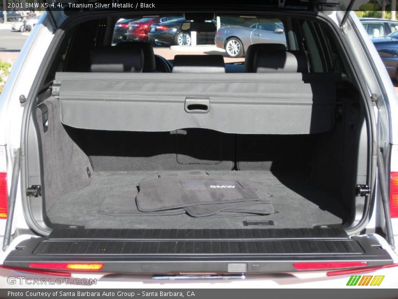 Titanium Silver Metallic / Black 2001 BMW X5 4.4i