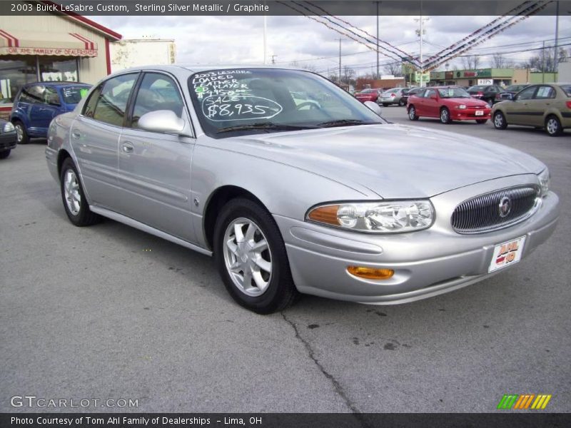 Sterling Silver Metallic / Graphite 2003 Buick LeSabre Custom