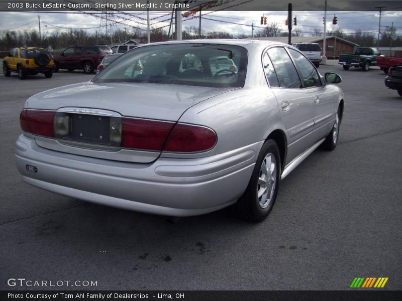 Sterling Silver Metallic / Graphite 2003 Buick LeSabre Custom