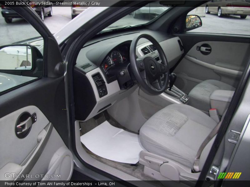 Steelmist Metallic / Gray 2005 Buick Century Sedan