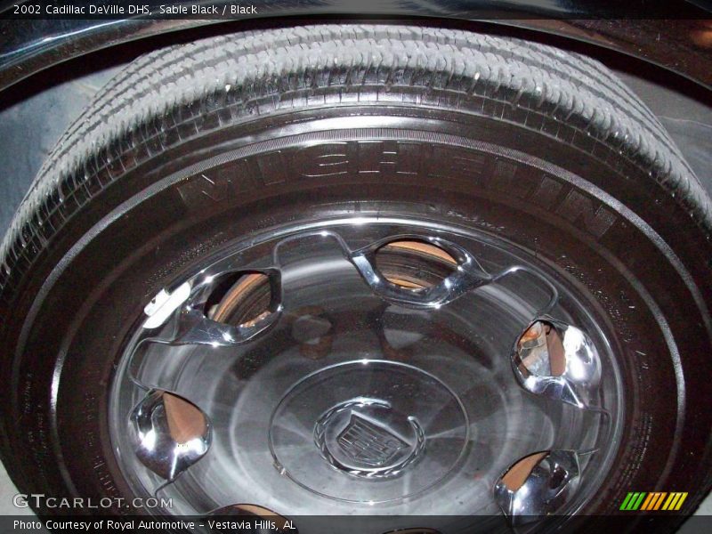 Sable Black / Black 2002 Cadillac DeVille DHS