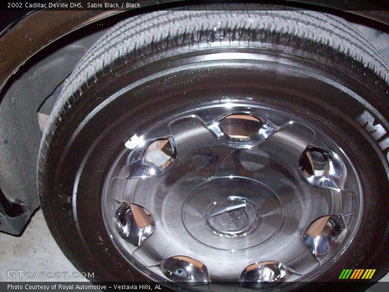 Sable Black / Black 2002 Cadillac DeVille DHS