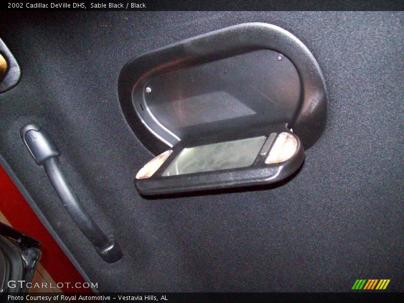 Sable Black / Black 2002 Cadillac DeVille DHS
