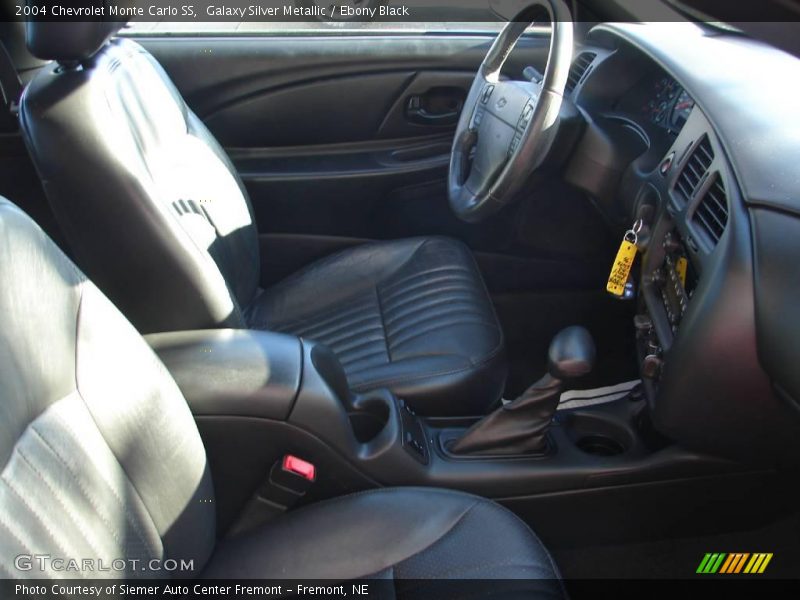 Galaxy Silver Metallic / Ebony Black 2004 Chevrolet Monte Carlo SS