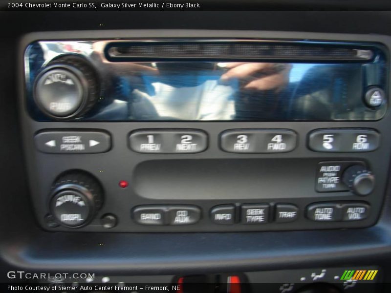 Galaxy Silver Metallic / Ebony Black 2004 Chevrolet Monte Carlo SS