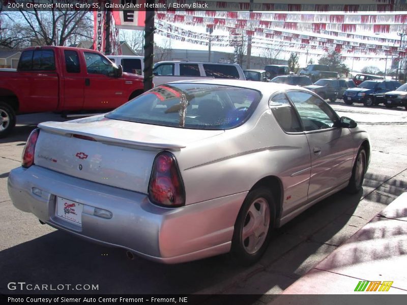 Galaxy Silver Metallic / Ebony Black 2004 Chevrolet Monte Carlo SS